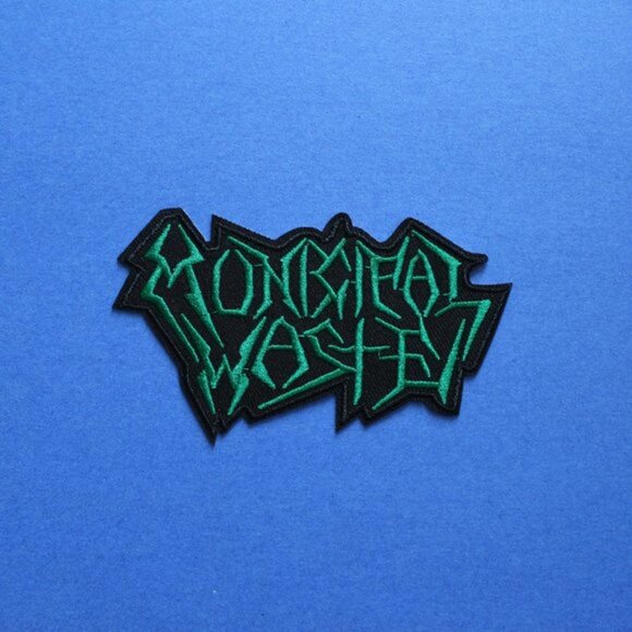 ♻️ Municipal Waste Iron-On Patch – Green / Black (4.5” x 2.8”) - Picture 2 of 4